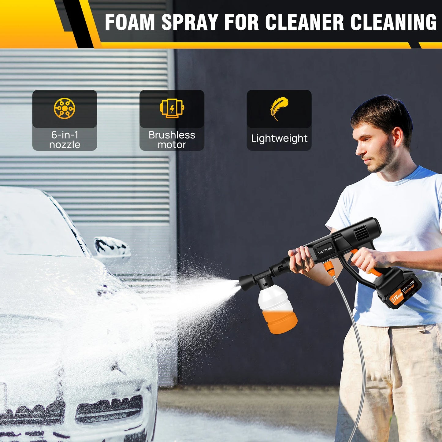 Portable Car Washing Water Gun