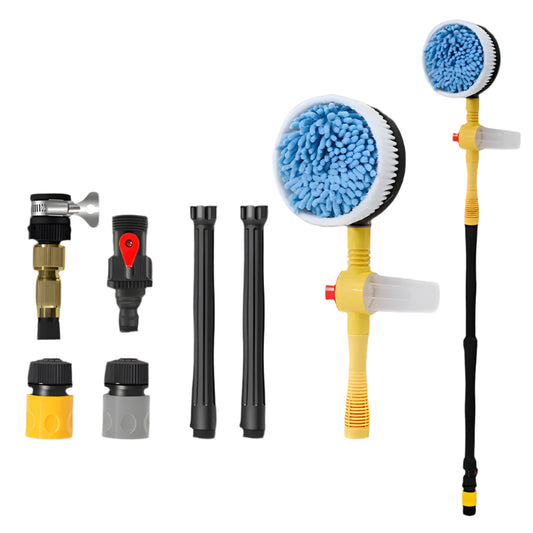 360° Automatic Car Wash Mop - Shampooing & Cleaning Power