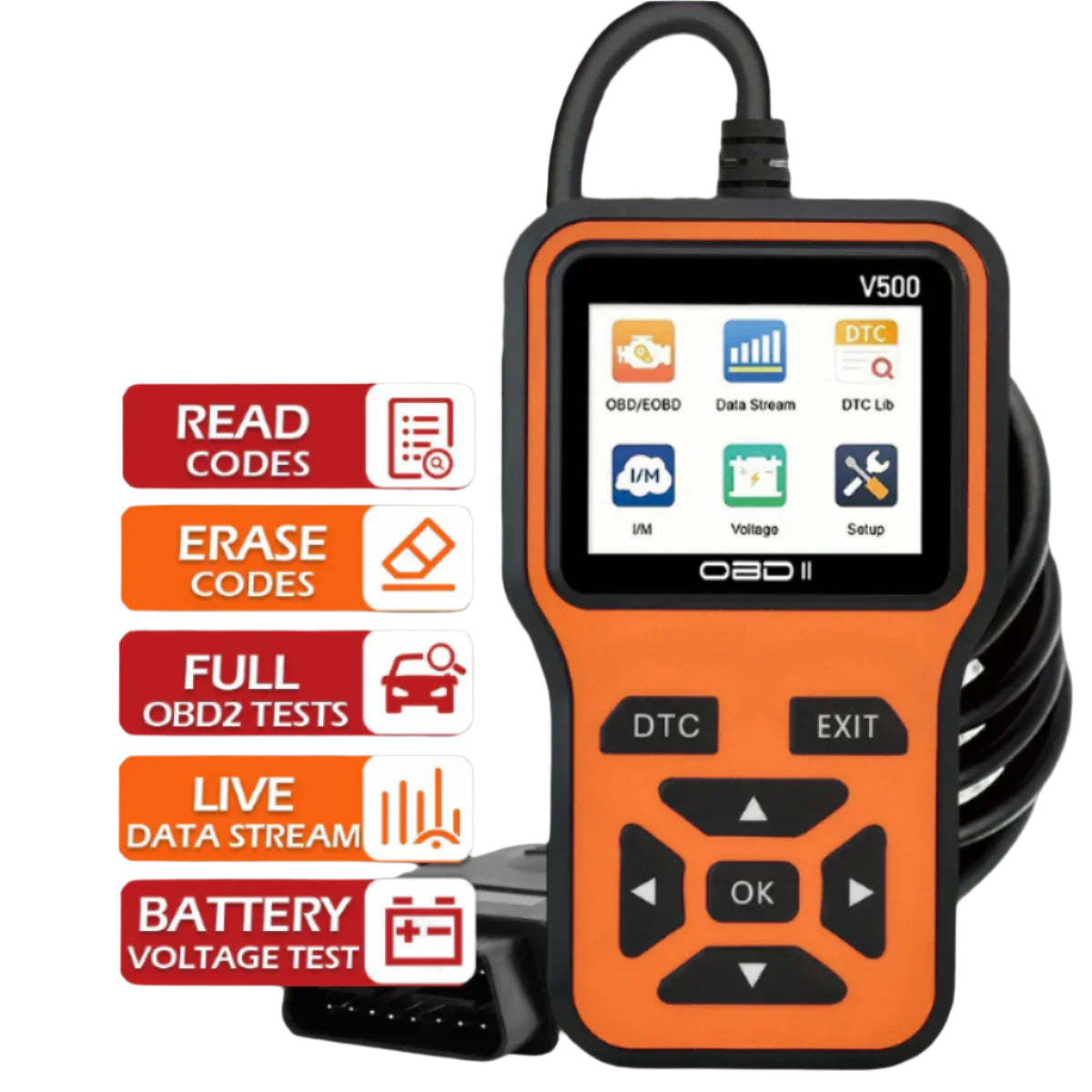 Car OBD2 Scanner V500