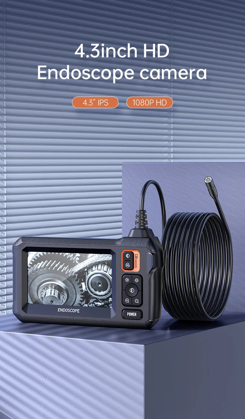 Endoscope 1080P 4.3" Pro