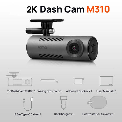 2K Dash Cam M310
