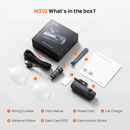 2K Dash Cam M310