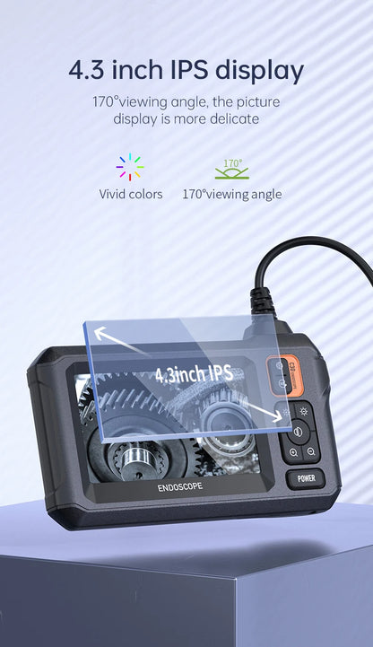 Endoscope 1080P 4.3" Pro
