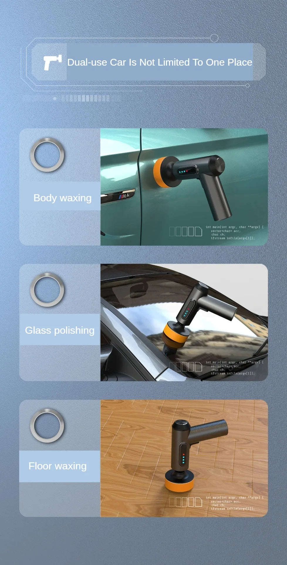 AutoHub™ Portable Polisher