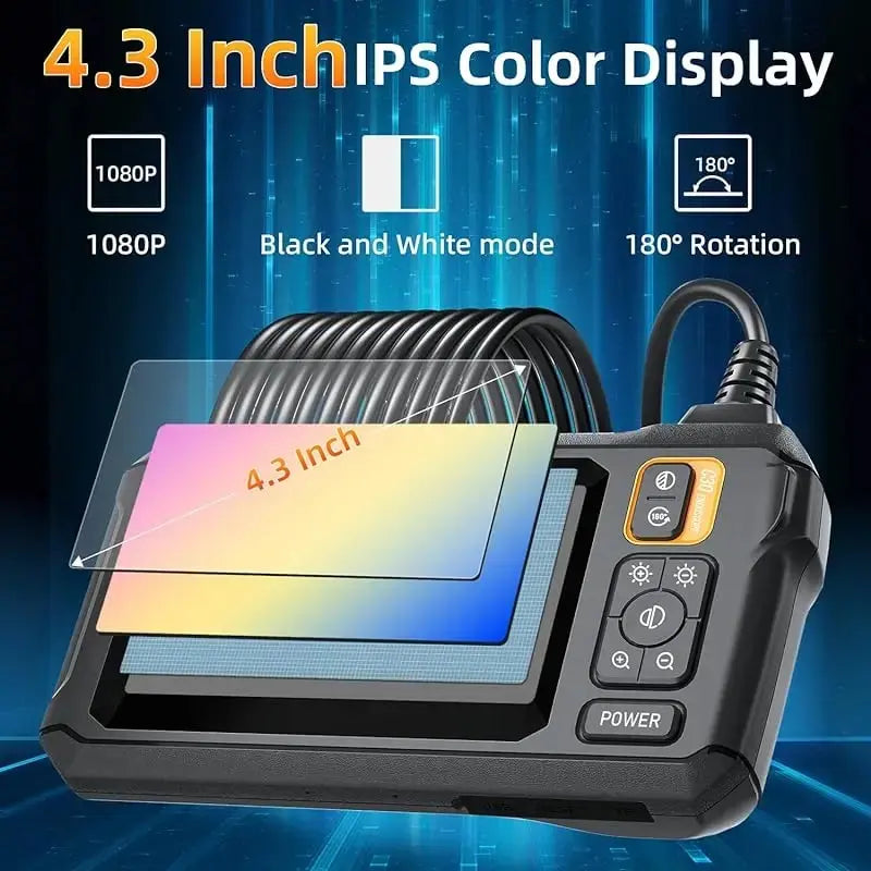 Endoscope 1080P 4.3" Pro