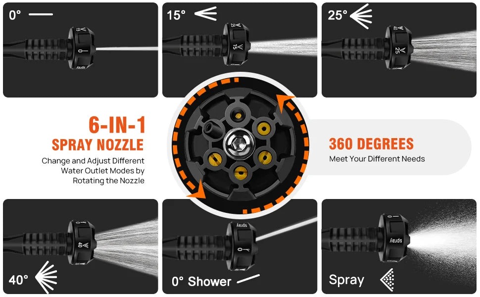 Portable Car Washing Water Gun
