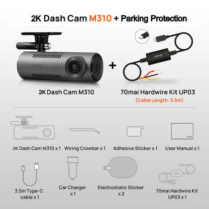 2K Dash Cam M310