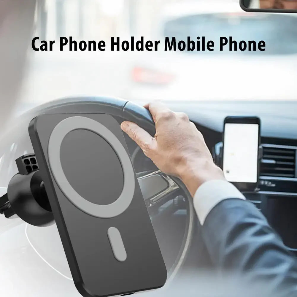 Magnetic Phone Holder + 15W Quick Charge
