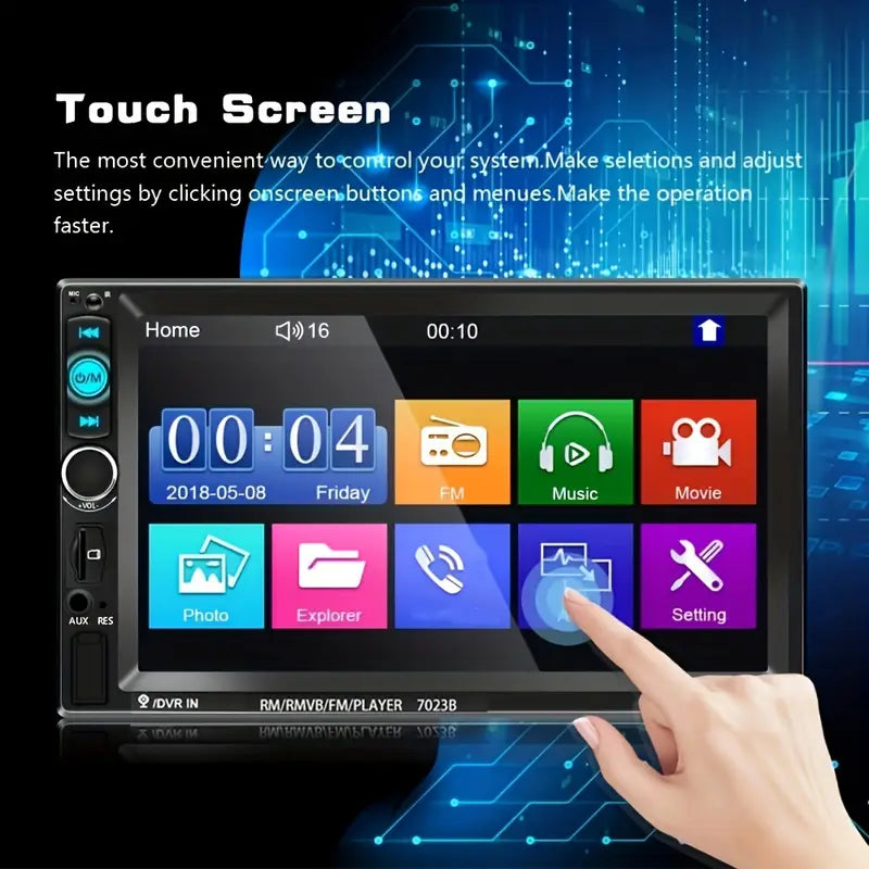 2 din Car Radio 7" HD Touch Screen